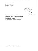 Cover of: Linguistica leopardiana, fondamenti teorici e prospettive politico-culturali