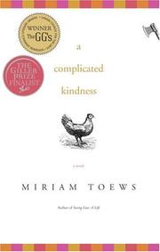 Cover of: A Complicated Kindness by Miriam Toews