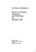 Cover of: Folklore & folklife research in Finland: ethnological bibliography 1980-1982