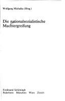 Cover of: Die nationalsozialistische Machtergreifung