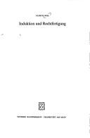 Cover of: Induktion und Rechtfertigung