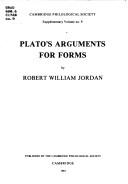 Cover of: Plato's arguments for forms