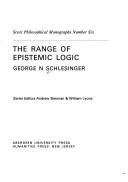 Cover of: The range of epistemic logic