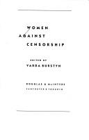 Cover of: Women against censorship