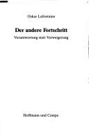 Cover of: Der andere Fortschritt: Verantwortung statt Verweigerung