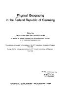 Cover of: Physical geography in the Federal Republic of Germany