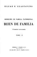 Cover of: Bien de familia