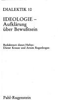 Cover of: Ökologie, Naturaneignung und Naturtheorie