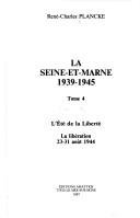 Cover of: La Seine-et-Marne, 1939-1945 by René-Charles Plancke