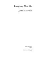 Cover of: Everything must go | Price, Jonathan