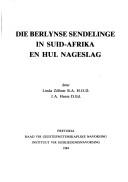 Cover of: Berlin missionaries in South Africa and their descendants | Linda ZoМ€llner