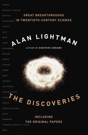 Cover of: The Discoveries by Alan Lightman