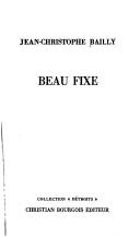 Cover of: Beau fixe