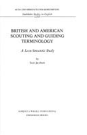 Cover of: British and American scouting and guiding terminology: a lexo-semantic study