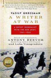 Cover of: A Writer at War by Vasiliĭ Semenovich Grossman