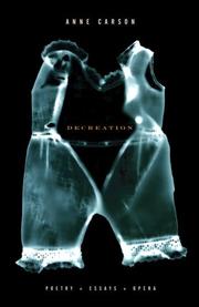 Decreation cover