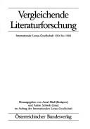 Cover of: Vergleichende Literaturforschung: Internationale Lenau-Gesellschaft 1964 bis 1984