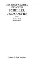 Cover of: Der Briefwechsel zwischen Schiller und Goethe. by Friedrich Schiller