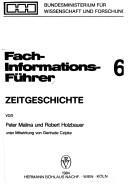Cover of: Zeitgeschichte by Peter Malina