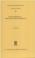Cover of: Entfremdung, der Preis der Freiheit?