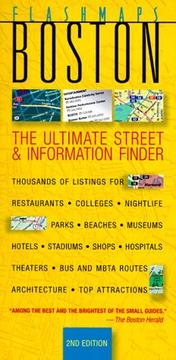 Cover of: Fodor's Flashmaps Boston: The Ultimate Street & Information Finder