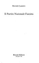 Cover of: Il Partito nazionale fascista