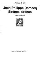 Cover of: Sirenes, sirenes: roman