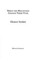 Cover of: When the mountains change their tune