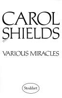 Cover of: Various miracles by Carol Shields