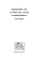 Cover of: Memoirs of a special case by Chaim Raphael