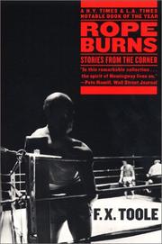 Rope Burns by F. X. Toole