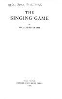 Cover of: The singing game
