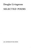 Cover of: Selected poems