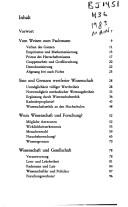 Cover of: Selbstzensur für Forscher?: Schwerpunkte einer Wissenschaftsethik