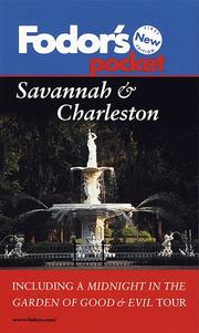 Cover of: Pocket Savannah & Charleston | Fodor