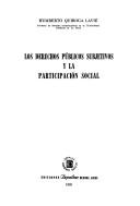 Cover of: Los derechos públicos subjetivos y la participación social by Humberto Quiroga Lavié