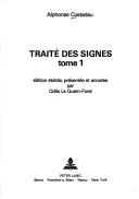 Traité des signes by Alphonse Costadau