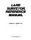 Cover of: Land surveyor reference manual