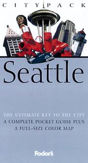 Cover of: Citypack Seattle