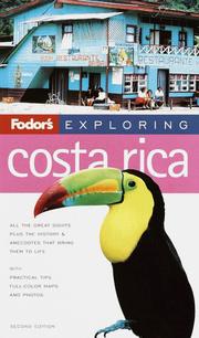 Cover of: Fodor's Exploring Costa Rica by Fodor's