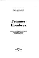 Cover of: Femmes ; Hombres by Paul Verlaine