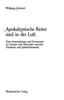 Cover of: Apokalyptische Reiter sind in der Luft by Wolfgang Schömel