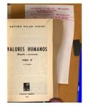Cover of: Valores humanos: biografías y evocaciones