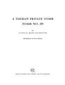 Cover of: A Theban private tomb: tomb no. 295