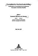 Cover of: Der Schreibprozess bei Thomas Mann und Franz Kafka und seine didaktischen Implikationen