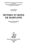 Cover of: Mythes et rites de Babylone