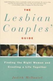 Cover of: The lesbian couples' guide: finding the right woman and creating a life together