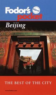 Cover of: Fodor's Pocket Beijing: The Best of the City (Pocket Guides)