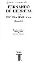Cover of: Fernando de Herrera y la escuela sevillana (selección)
