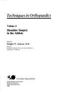 Cover of: Shoulder surgery in the athlete | 